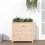 vidaXL Jardinière 82 5x40x78 cm bois de pin massif