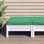vidaXL Coussin de palette vert 60x60x9 5 cm tissu oxford