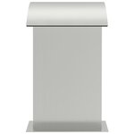 vidaXL Fontaine de piscine 50x30x60 cm Acier inoxydable