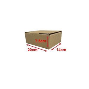 50 Boites postales cartons 20 x 14 x 7 5 cm (200x140x75mm)