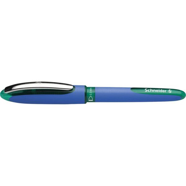 Roller à encre One Hybrid C Pte Conique 03 vert x 10 SCHNEIDER