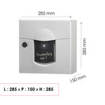 Boîte aux lettres Soléa compact  Blanc 9010 mat