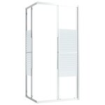 vidaXL Cabine de douche ESG 90x70x180 cm