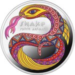 Pièce de monnaie en Argent 1 Dollar g 17.50 Millésime 2025 Spirit Animals SNAKE