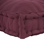 Coussin de canapé en palette vidaXL Rouge en tissu