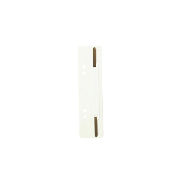 Fixe-dossiers À Lamelle Polypropylène - Blanc - X 250 - Exacompta