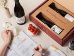 DAKOTABOX - Coffret Cadeau Abonnement de 3 mois : 3 grands vins par mois et livret de dégustation - Gastronomie