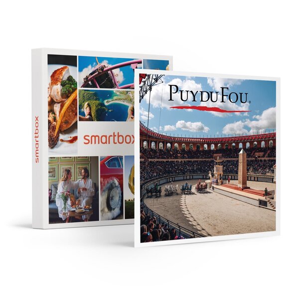 SMARTBOX - Coffret Cadeau Billets Puy du Fou 2025 - 1 jour pour 2 adultes et 2 enfants -  Multi-thèmes