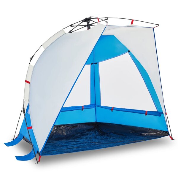 vidaXL Tente de plage 2 personnes libération rapide imperméable