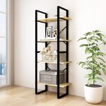 vidaXL Bibliothèque à 4 niveaux 60x30x140 cm Bois de pin massif