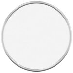 vidaXL Miroir mural Argenté Ø 20 cm Rond