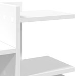 Organisateur armoire de bureau 49 x 20 x 52 5 cm bois d'ingénierie White 02_0043573
