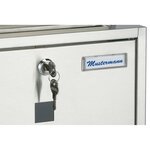 HI Boîte aux lettres et porte-journaux 30 5x9 6x33 5 cm Inox