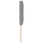 Tête de lit capitonnée gris clair 180 cm en tissu