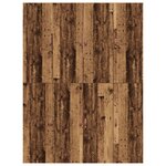 Cadre de lit de rangement vidaXL en bois ancien 135x190 cm
