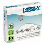 Boite de 1000 agrafes galvanisées Standard 23/15 RAPID