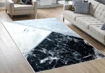 Tapis de salon MARBRE 80 x 150 cm - Multicolore
