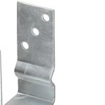 vidaXL Piquets de clôture 6 Pièces Argenté 9x6x15 cm Acier galvanisé