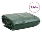 vidaXL Bâche vert 3 5x5 m 650 g/m²