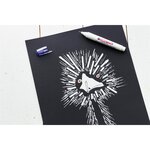 Stylo Correcteur 7700 Banc Pointe Métal 1-2 mm EDDING