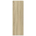 vidaXL Armoire de salle de bain Chêne sonoma 30x30x95 cm Aggloméré