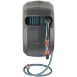 GARDENA Dévidoir automatique mural RollUp L 30 m liseret blanc