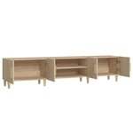 vidaXL Meubles TV chêne sonoma 180x31 5x40 cm bois d'ingénierie