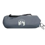 vidaXL Tente de plage gris 274x178x170/148 cm 185T polyester