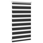 Store enrouleur tamisant 50 x 100 cm noir