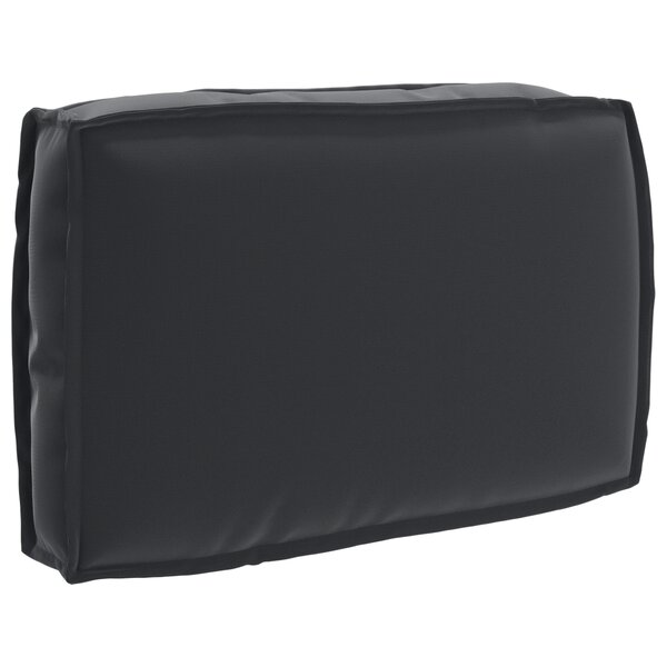 vidaXL Coussin de palette pour dossier Noir 60x40x12 cm Tissu Oxford
