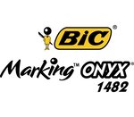 Marqueur Permanent MARKING ONYX 1482 Pte Ogive Trait 1,5 mm Noir BIC