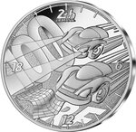 LES 100 ANS DES 24H DU MANS - 10 Euros Argent BE 2023 (MDP)
