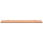 vidaXL Dessus de bureau 100x50x1 5 cm bois massif de hêtre