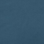 vidaXL Têtes de lit 2 Pièces Bleu foncé 90x5x78/88 cm Velours