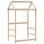 vidaXL Ensemble de lit de jour avec toit 90x200 cm bois de pin massif