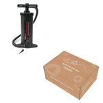 INTEX Pompe à main à haut débit Double Quick III 37 cm Noir