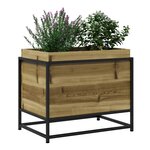 vidaXL Jardinière 60x40x50 cm bois de pin imprégné