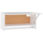 vidaXL Garde-robe blanc 70x32 5x35 cm bois d'ingénierie