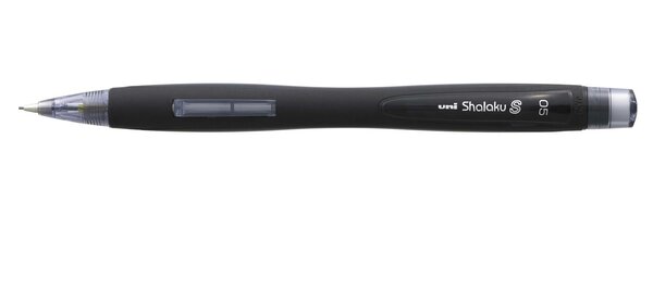 Porte-mines avance latérale shalaku s m5228 grip 0 5mm noir x 12 uni-ball