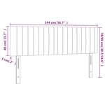 vidaXL Têtes de lit 2 Pièces Vert foncé 72x5x78/88 cm Velours