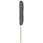 Cabeza de lit LED vidaXL tapizado en botones gris oscuro 72 cm en tissu