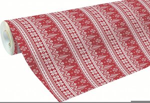 Rouleau papier cadeau alliance 0 7 x 50 m sapin scandinave clairefontaine