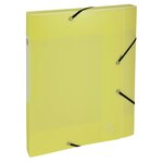 Boite De Classement Cartobox Livrée À Plat Dos 25mm Polypropylène Chromaline Pastel - A4 - Couleurs Assorties - X 10 - Exacompta