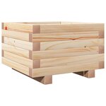 vidaXL Jardinière 40x40x26 5 cm bois de pin massif
