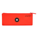 Trousse antartik triangulaire 1 compartiment silicone soft  touch coloris intenses        assortis