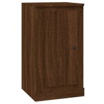 vidaXL Buffet chêne marron 37 5x35 5x67 5 cm bois d'ingénierie