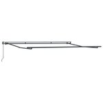 vidaXL Store Manuel Rétractable Blanc 400x350 cm