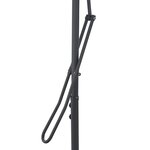 vidaXL Parasol de jardin avec mât en acier rouge bordeaux 300x230 cm