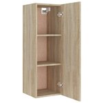 vidaXL Ensemble de meubles TV 8 Pièces Chêne sonoma Bois d'ingénierie
