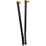 FISKARS Cisaille a levier multifonctions pour haies et gazon GS53